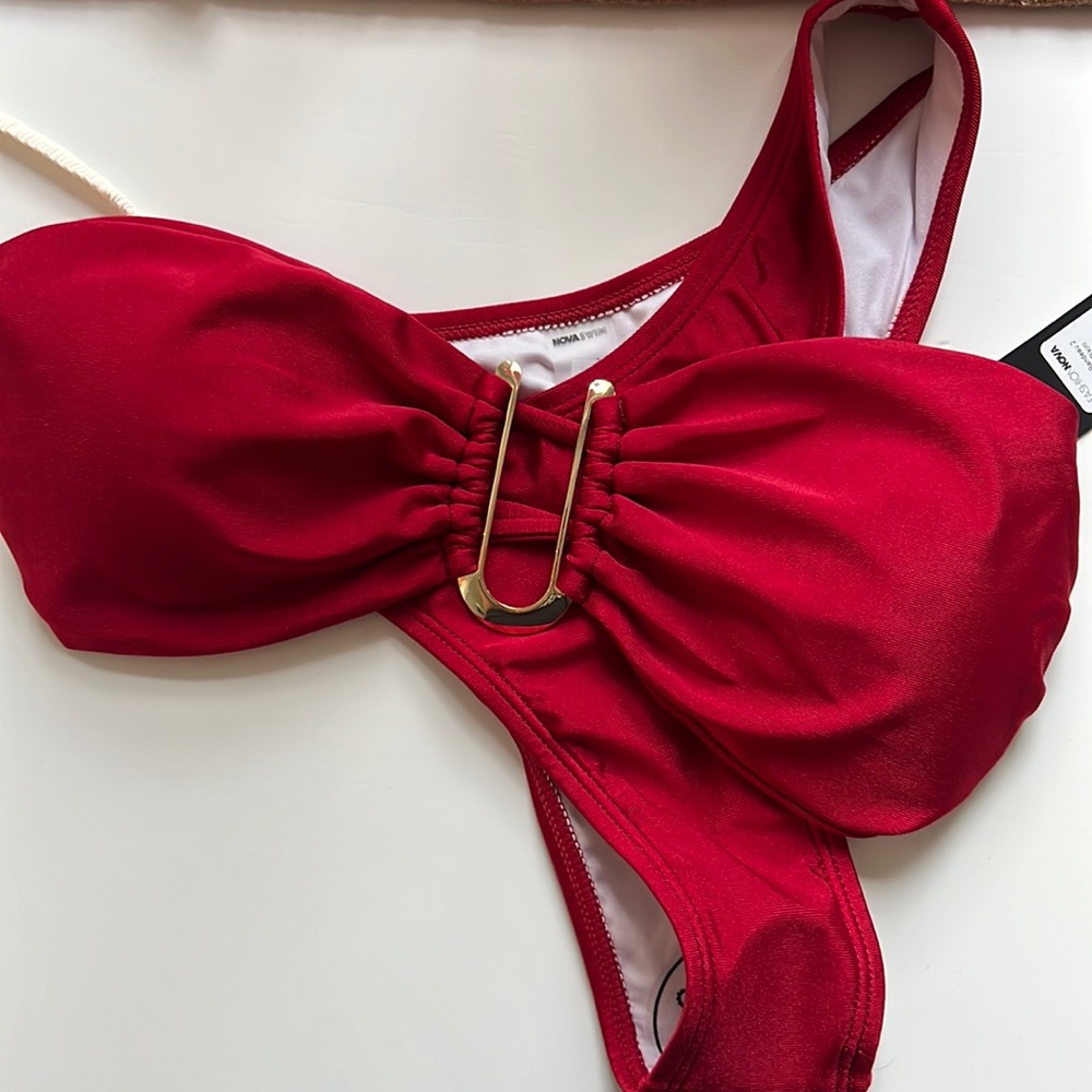NWT red swimsuit